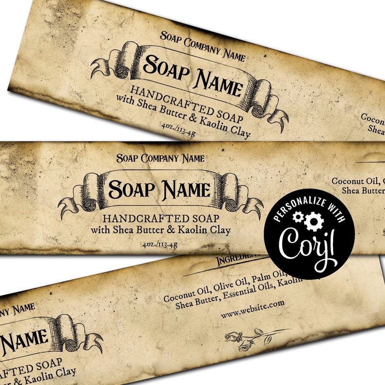 Free Printable Soap Label Templates Custom Soap Label Template Images