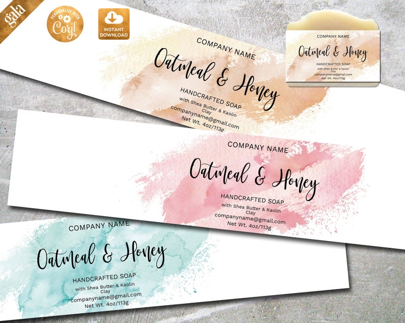 Soap Labels - Design and Print Online