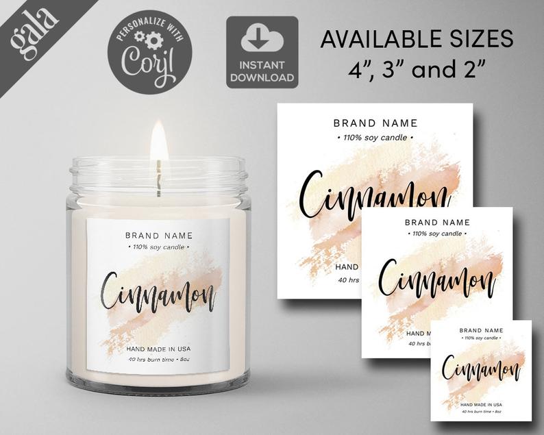 Printable Candle Labels Home Design Ideas